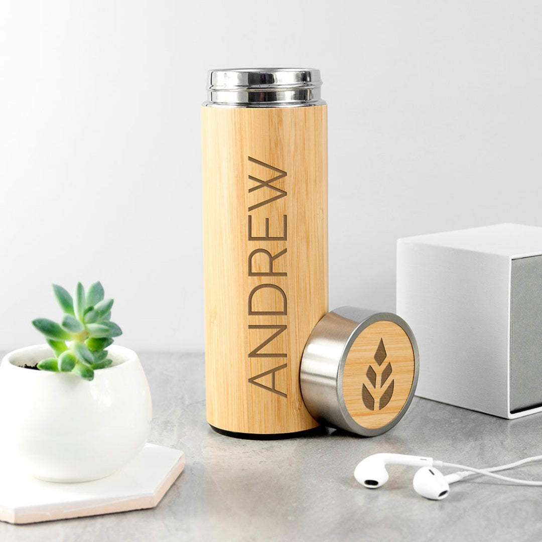 Customized Bamboo Bottle - Sustainable & Eco Friendly